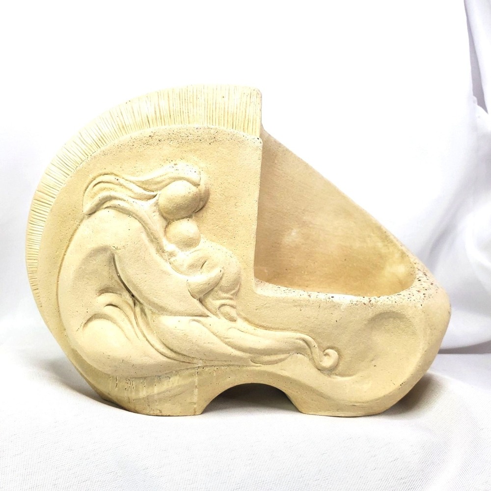 Terri Russell 1997 "Mother & Child" or "Togetherness" sculpture Candle Holder
